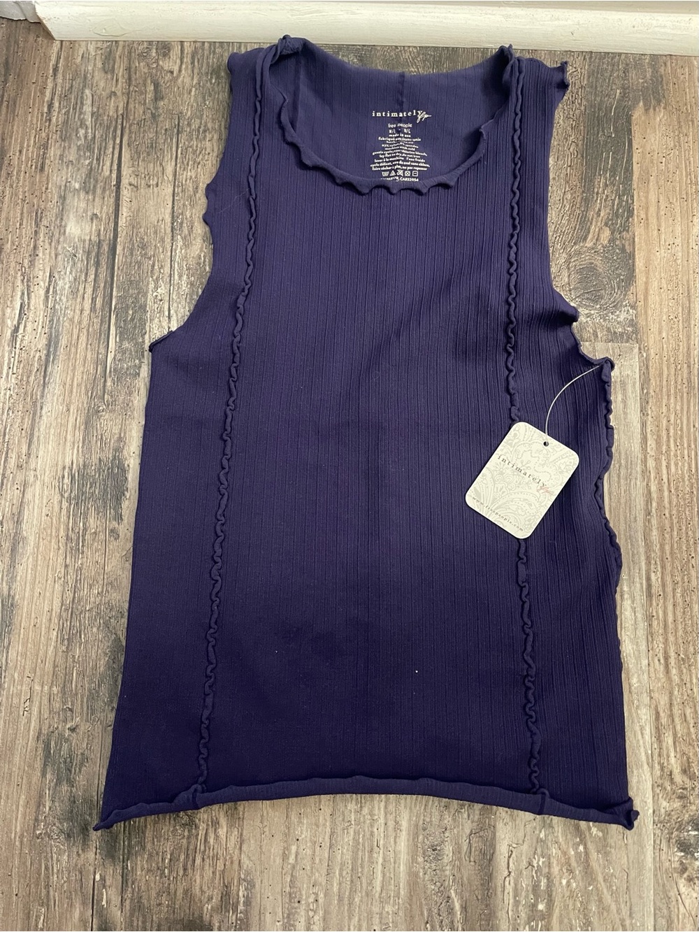 Intimately Free People tank, size M/L, NWT